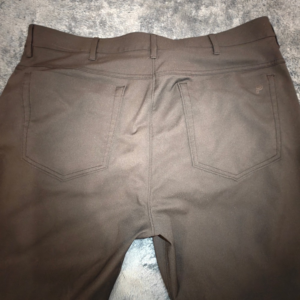 Public Rec Workday Pant Mens 34x36 BLK Slim Straight Five Pocket Chino Trousers - Picture 9 of 9